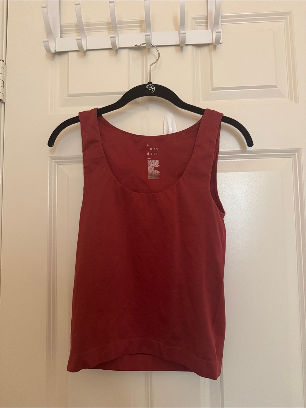 Target a new day Women's Scoop Neck Tank Top - Deep Red